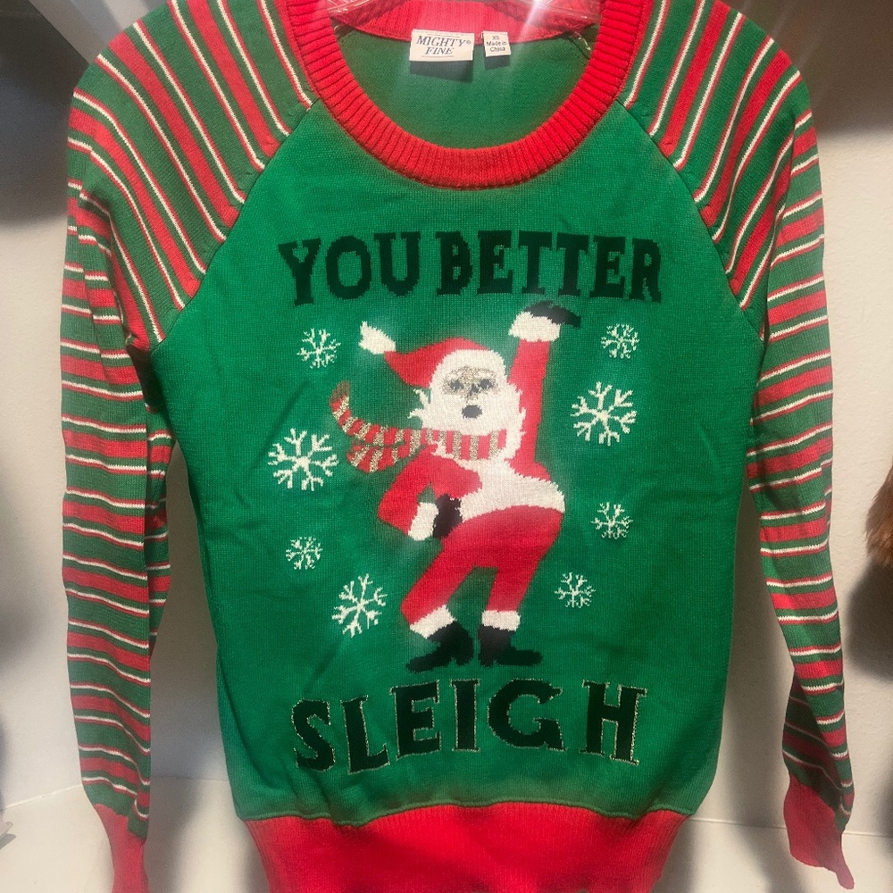 Christmas sweater size XS